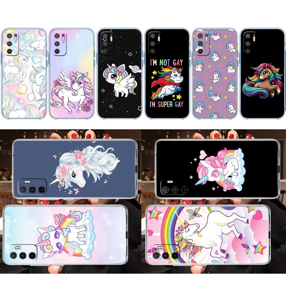 AQ25 Cartoon Unicorn Phone Case for Motorola Moto G10 G20 G30 G31 G32 G34 G35 G41 G42 G50 G51 G52 G55 G60 G60S G62 G71 G72 G75