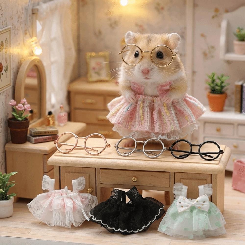 Adorable Hamster Princess Dress Lightweight Pet Suspender Skirt  Fancy Rats