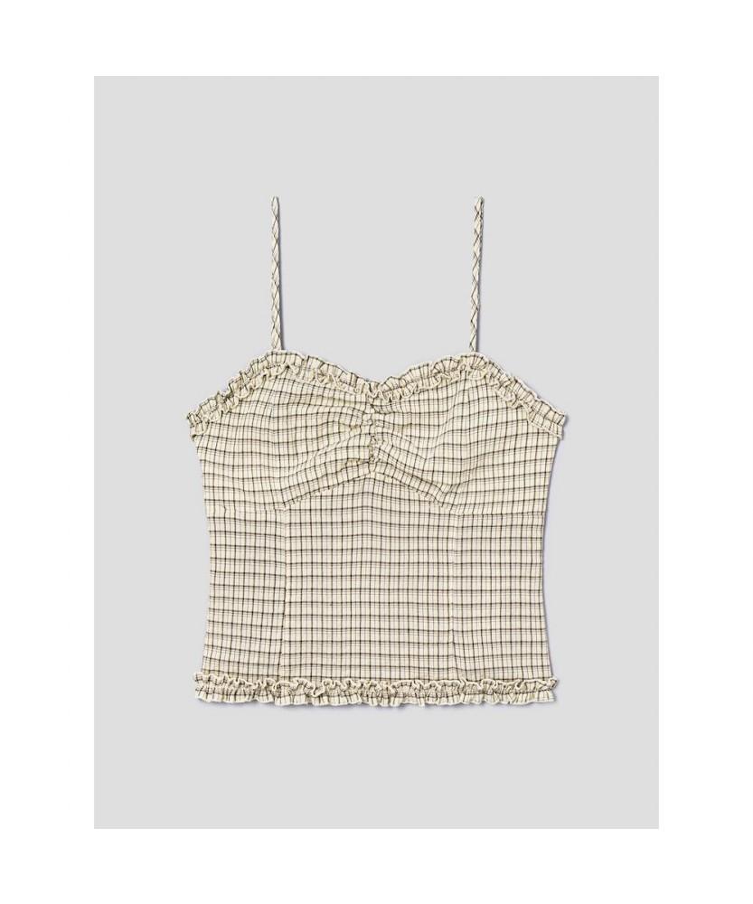 8SECONDS Smoking Sleeveless Top Yellow