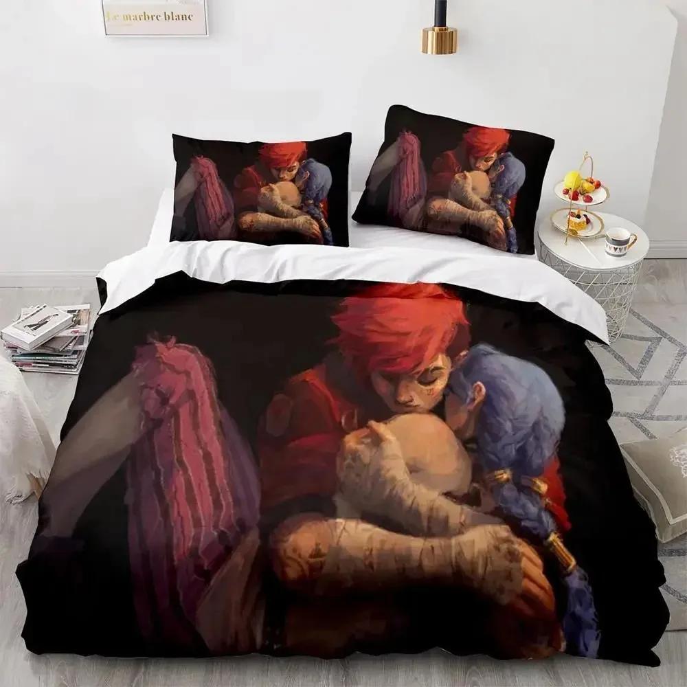 Runaway Lol Jinx Bedding Set Single Twin Full Queen King Size Bed Set Adult Kid Bedroom Duvet cover Set ropa de cama matrimonio
