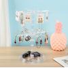 Rotating Earrings Storage Rack Female Earrings Display Stand Finishing Bracelet Hanging Necklace Sma