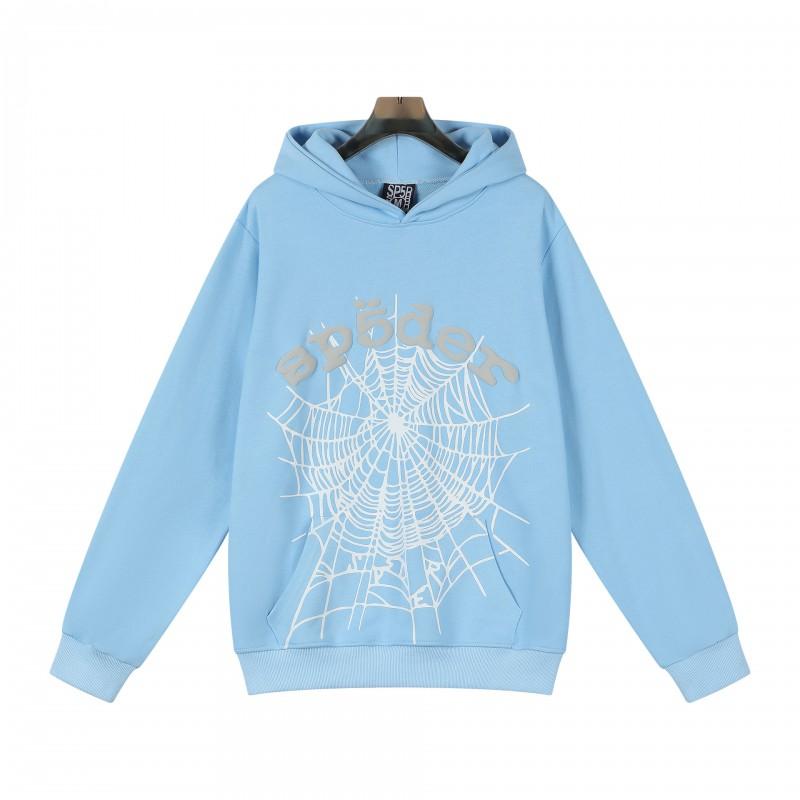 Unisex Oversized Hoodie With Web Print Graphic Design Heavyweight Cotton Sweatshirt Streetwear Hip Hop Style