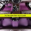 Car Floor Mats For Mercedes Benz GLK-CLASS X204 2007-2015 Auto Carpets Foot Coche Accessorie