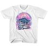 Back To the Future Airbrush White Children's T-Shirt