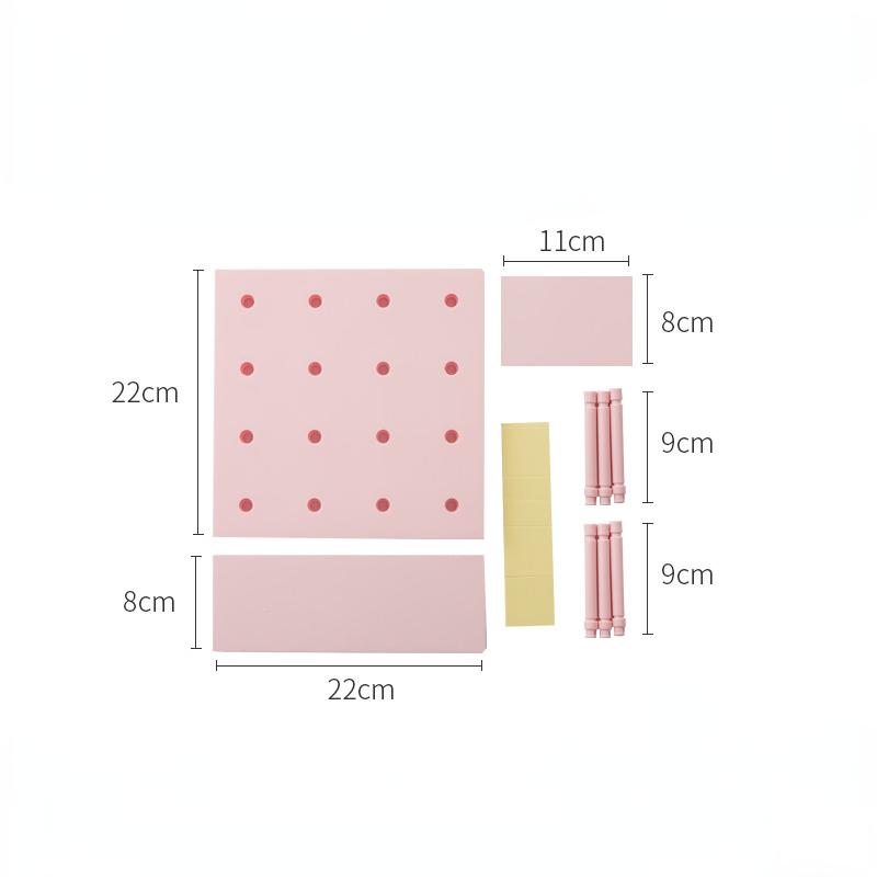 Монтажная настенная доска с отверстиями, настенная полка, вешалка для перфорации, книжная полка, полки для дисплея, подставка, стол для спальни, настенный держатель для хранения
