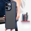 Тактильный чехол для мобильного телефона IPhone15promax 13 Полупрозрачный матовый Apple 14 Всесторонний 11 Защитный чехол Новый