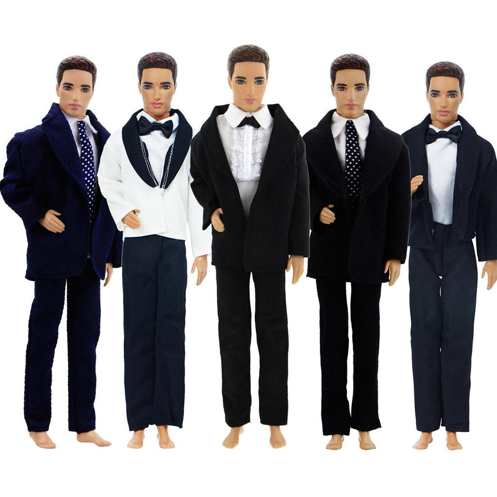Наряд ручной работы для куклы Кена, смокинг, деловой современный костюм, пальто, рубашка, одежда, аксессуары, игрушки