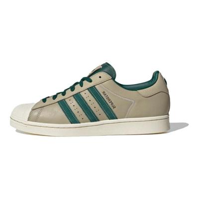 Оригинальные кроссовки Superstar с низким верхом, унисекс, хаки IF1782