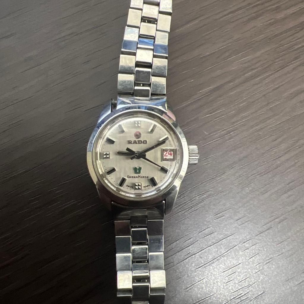 Б/у автоматические часы RADO GREEN HORSE