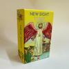 New Sight Tarot Deck In Sliding Rigid Gift Box 78 Pcs Tarot Cards of New Vision with Guidebook and Drawstring Pouch 12*7cm