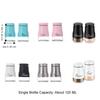 2PCS Leak-proof Salt Pepper Bottle Set Moisture-proof Seasoning Bottle BBQ Seasoning Bottle  Chef