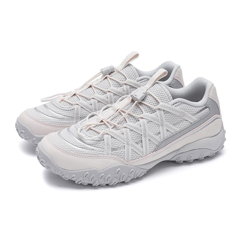 Fila ECHAPPE Балетки Модные Универсальные Удобные Дышащие Низкие Повседневные Тренировочные Кроссовки для Бега Женские кроссовки Серые Розовые F12W522113FOC