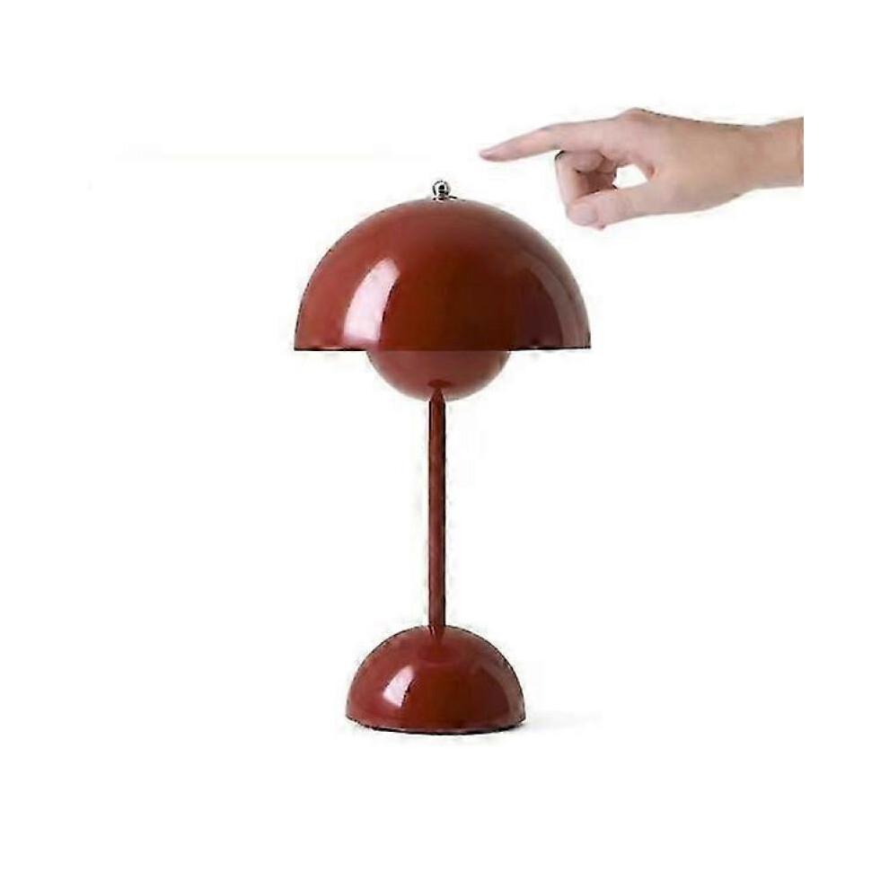 (Red) Danish designer flower pot portable table lamp VP9 table lamp