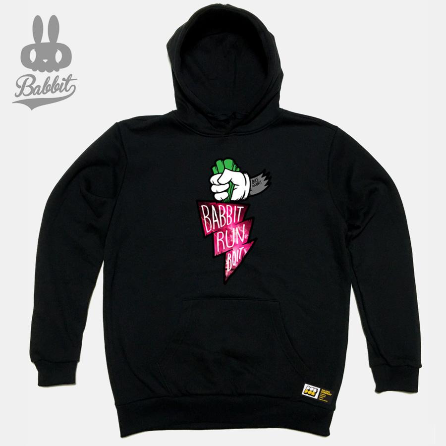 Толстовка с капюшоном Bike-Rabbit_Hoody_34 Велосипед Кролик Кролик Графический Дизайн Персонажа Толстовка