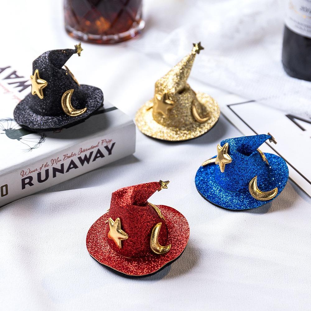 Волшебная шляпа, ведьмина шляпа, заколки для волос, милая ведьмина шляпа, заколка для волос, домашнее животное, Хэллоуин, аксессуары для волос, костюм