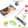 Набор для DIY 5D Алмазной Живописи Милый Спящий Кот на Цветочном Пледе Сверкающий Холст со Стразами для Декора Стены Спальни и Гостиной