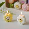 Sunflower Scented Candle - Handmade Flower-Shaped Cute Ornament Souvenir