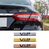 Автомобильная VIP металлическая наклейка Новая Teana Duke VIP слово логотип Логотип автомобиля Задний логотип Боковая наклейка Наклейка на крыло кузова от царапин