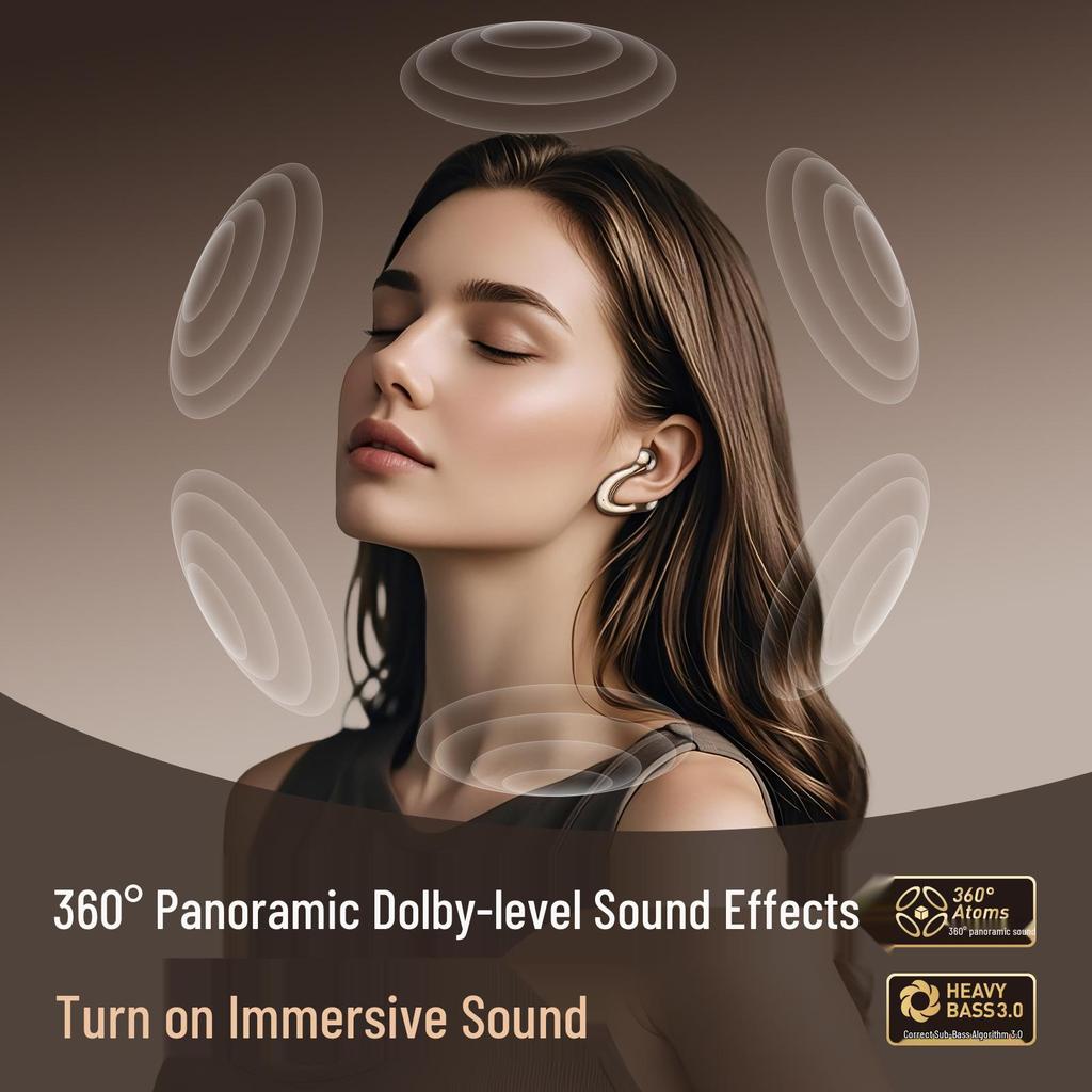 Sony Bluetooth Bone Conduction Ear Clip Wireless Running Headphones