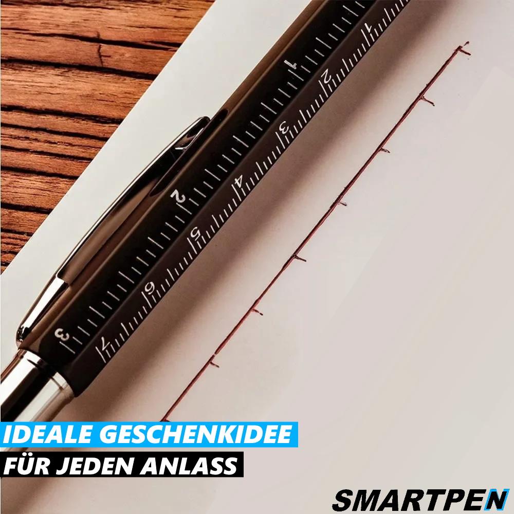 SMARTPEN многофункциональная шариковая ручка спиртовой уровень ручка-отвертка 6в1