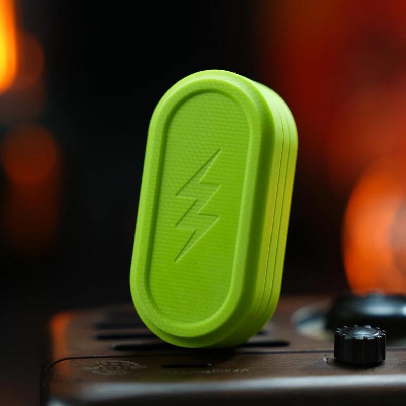 Fidget Push Slider G10 /Ti /Zirc Three-layer Mechanical Magnet Structure Stress Relief Toys Magnetic Fingertip E Toys Gifes
