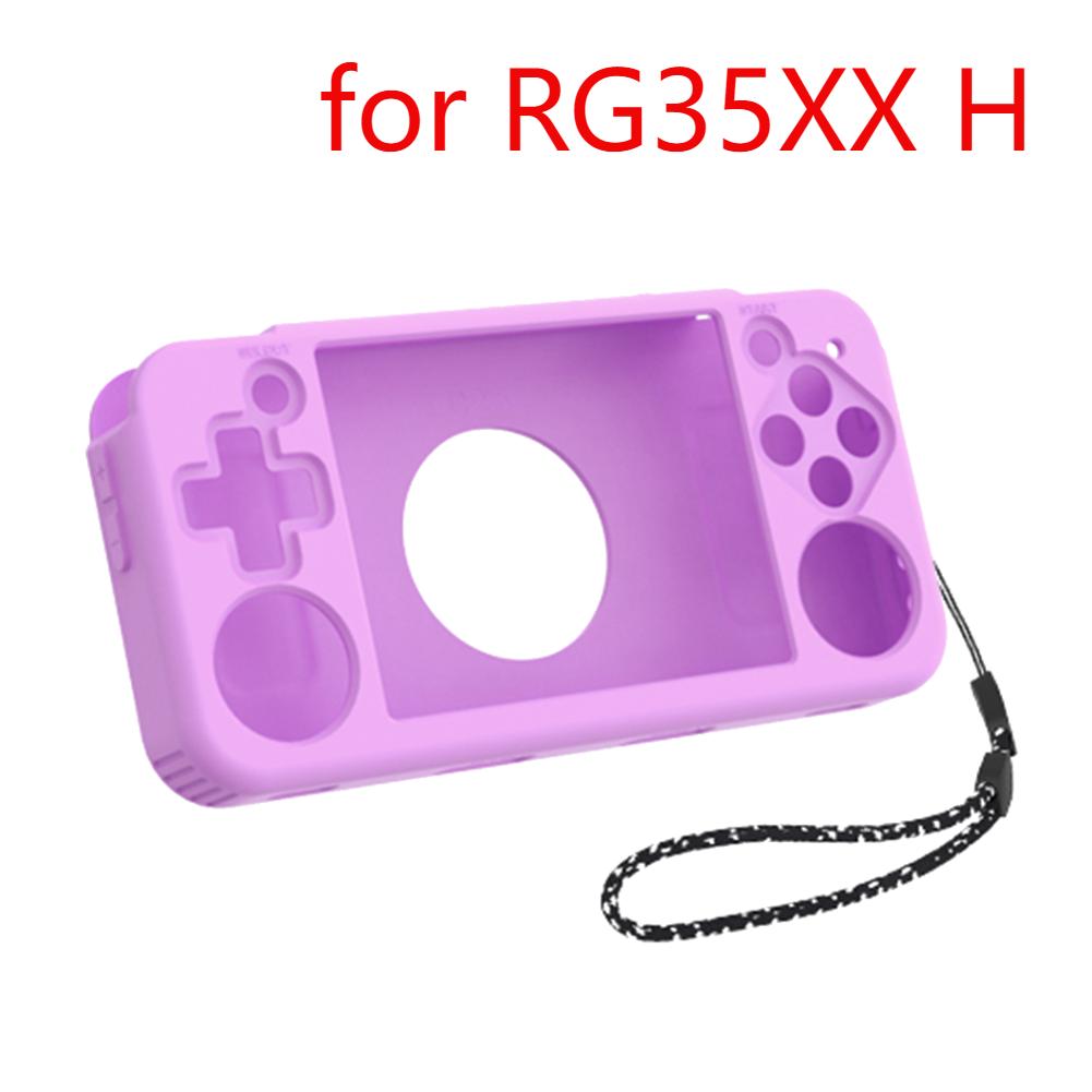 Мягкий силиконовый чехол для игровой консоли ANBERNIC RG35XX H, противоударная защитная крышка для аксессуаров RG35XX