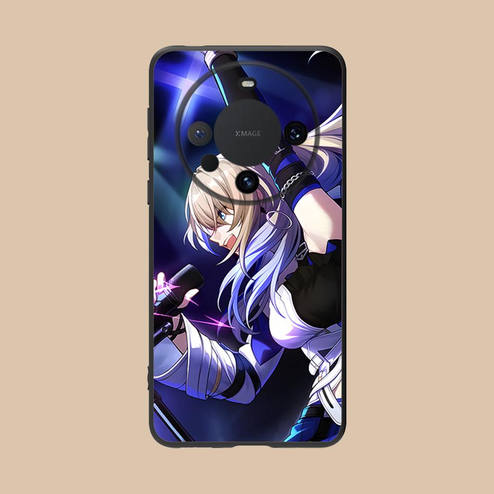 HSR Сервал Матовый ТПУ Чехол для Мобильного Телефона для Huawei Mate 60 50 40 30 20 10 Pro Plus Lite E 5G Цветной Печатный Чехол