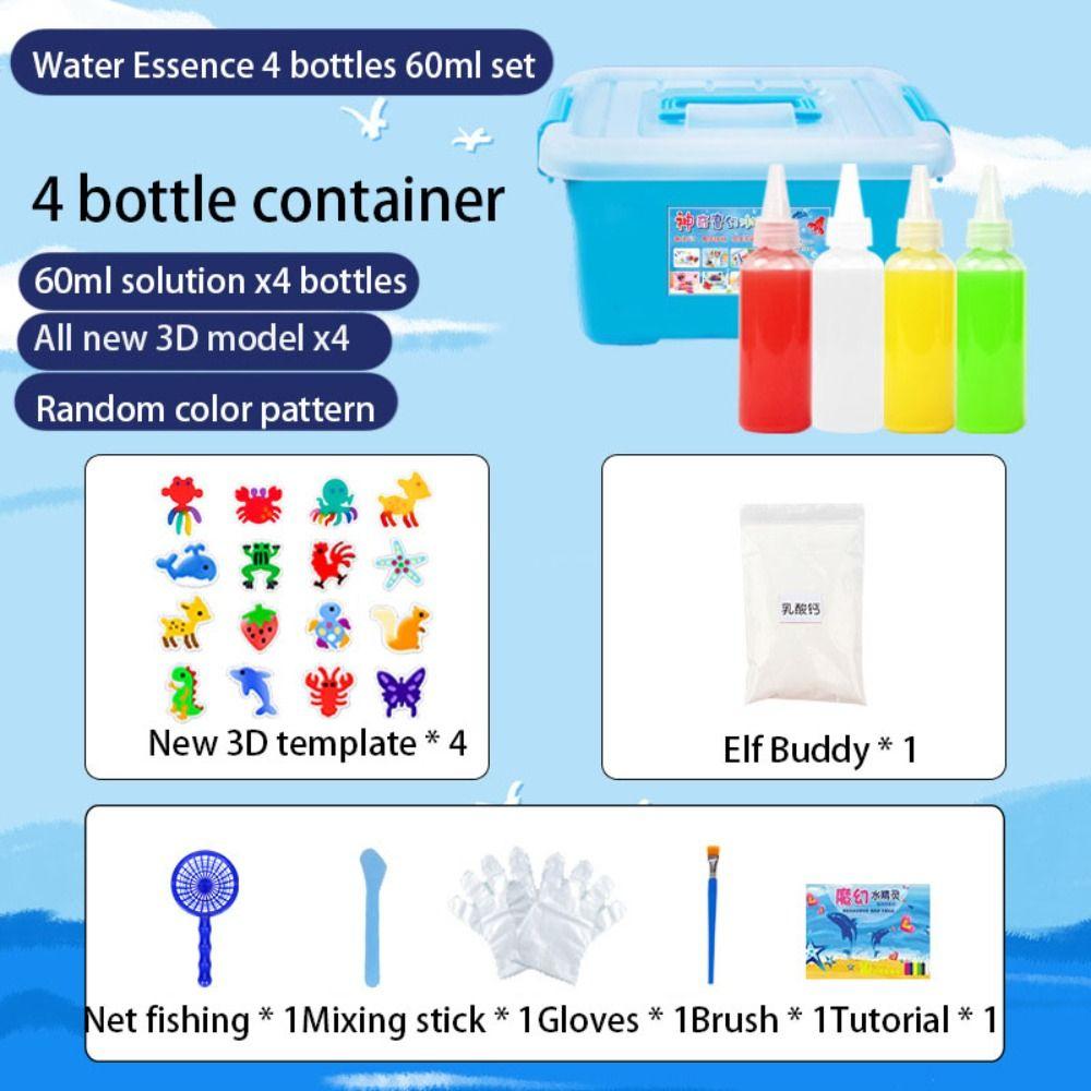 Детский набор для творчества Волшебная вода Детская игрушка DIY Материал Набор Волшебный водный эльф Океан Форма Набор DIY Craft