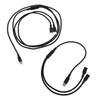 Кабель USB Type-C 50/120 см, 1 на 2 USB-C TypeC на Micro USB, зарядный шнур для зарядки телефона в машине