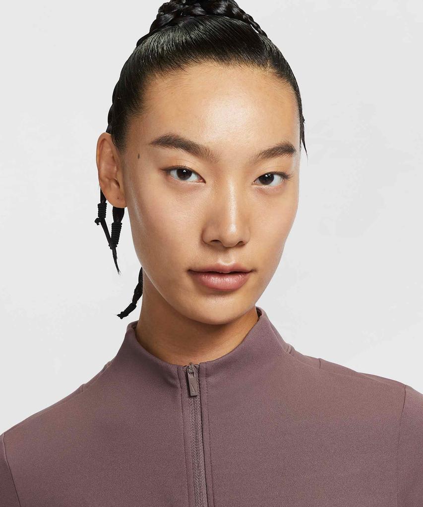 Nike Женская куртка Zenby с молнией и технологией Dri-Fit - Тату:Белый / Ii3928-502