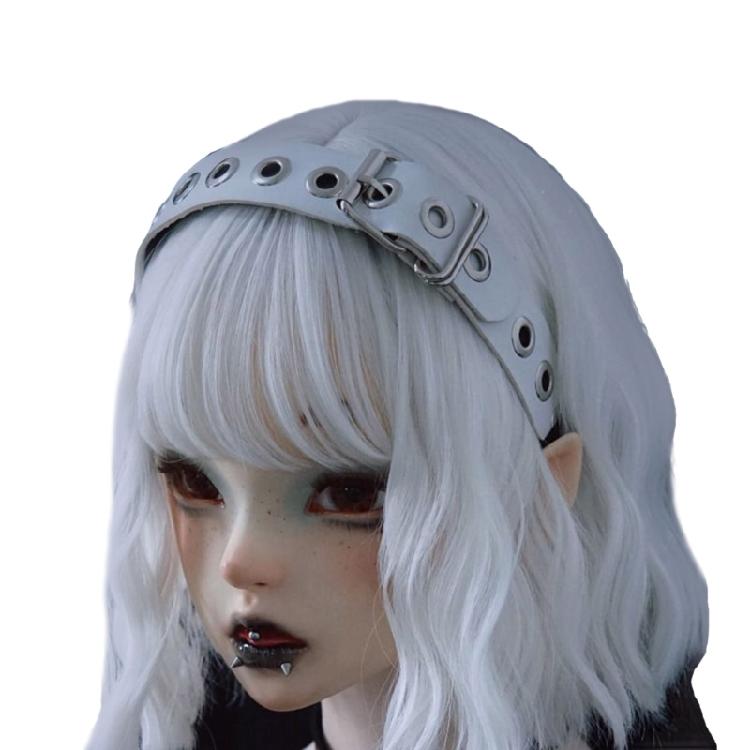 Модная панк-PU повязка на голову с заклепками для вечеринок, ночных клубов