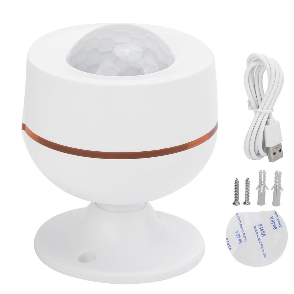Motion Sensor Voice Control for TUYA Digital Infrared Human Temperature and Humidity Sensor for