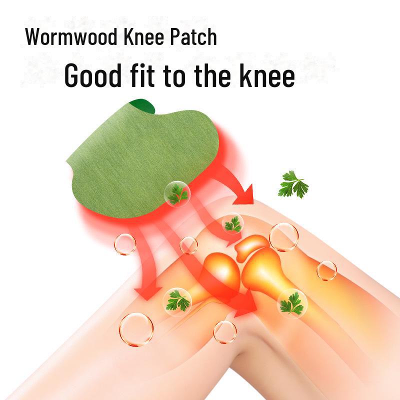 Пластыри для прижигания коленей и суставов с полынью — теплое облегчение для коленей и шейных областей