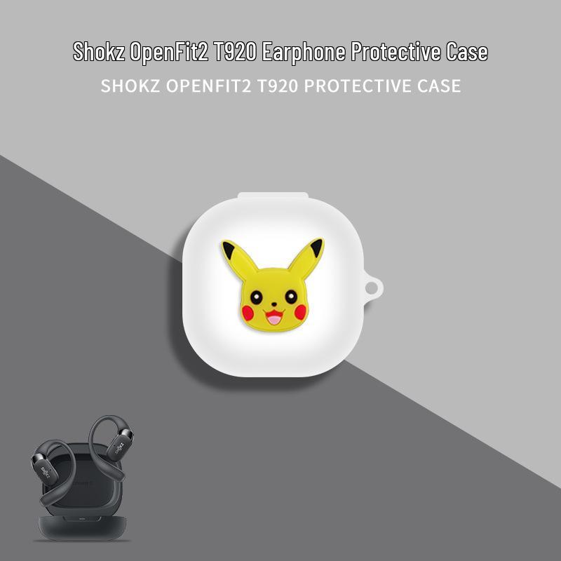 Shokz T920 Protective Case with Comfort Ring for OpenFit2 and Air Open-Ear Earbuds