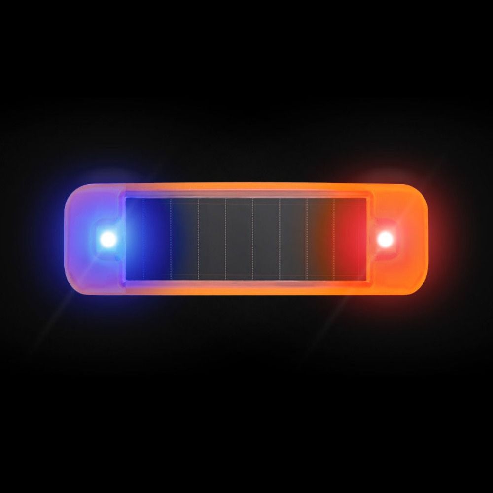 Проблесковый маячок на солнечной батарее, противоугонный стробоскопический сигнальный фонарь, предотвращающий столкновение сзади