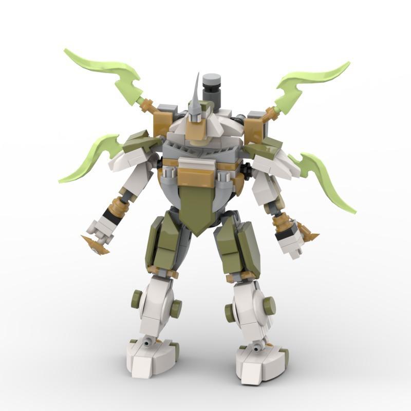 Compatible MOC Exoskeleton Robot Mecha Building Blocks - Small Ornaments & Gifts for Boys