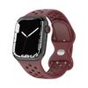 Силиконовый ремешок для Apple Watch Band Ultra2 49 мм Серии 9 8 7 41 мм 45 мм 38 мм 42 мм Спортивный браслет iWatch 7 6 SE 5 4 3 44 мм 40 мм
