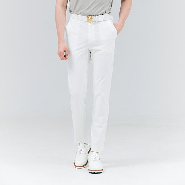 HENRY STUART Men'S Ariple Spandex Long Pants White