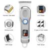 Professional Hair Clipper Rechargeable Electric Trimmer For Men Beard Kids Barber Cutting Machine Haircut LED Screen Waterproof