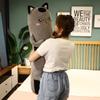 Cartoon Long Cat Sleeping Cushion Pillow Lovely Cat with Legs Plush Toy Stuffed for Children Girls Birthday Gift