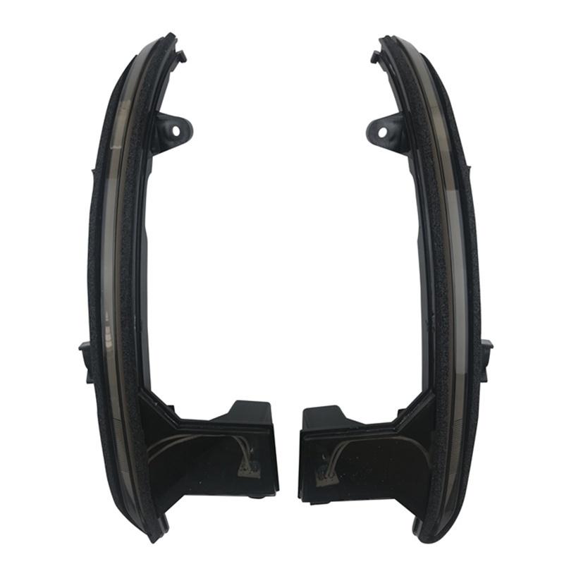 Дымчатый черный индикатор бокового зеркала заднего вида, динамический поворотник, светодиодный плавный указатель поворота для CX-5 KF CX-8 2017-2019 CX-9