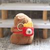 Capybara Plush Keychain Collectible Toy Short Fur Gift For Kids Teens Bag Charm