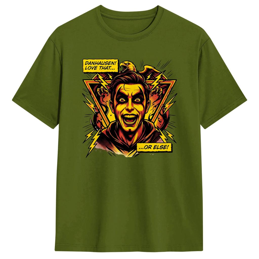 Funny Very Nice Very Evil Curse Danhausen Wrestling TShirt Summer Harajuku TShirts Man Cotton O Neck 4XL 5XL 6XL Clothes