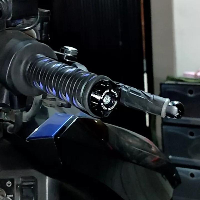 Универсальная заглушка руля мотоцикла CNC из полного сплава для рукоятки руля, руля мотоцикла, декора руля, заглушки руля, стопора рукоятки