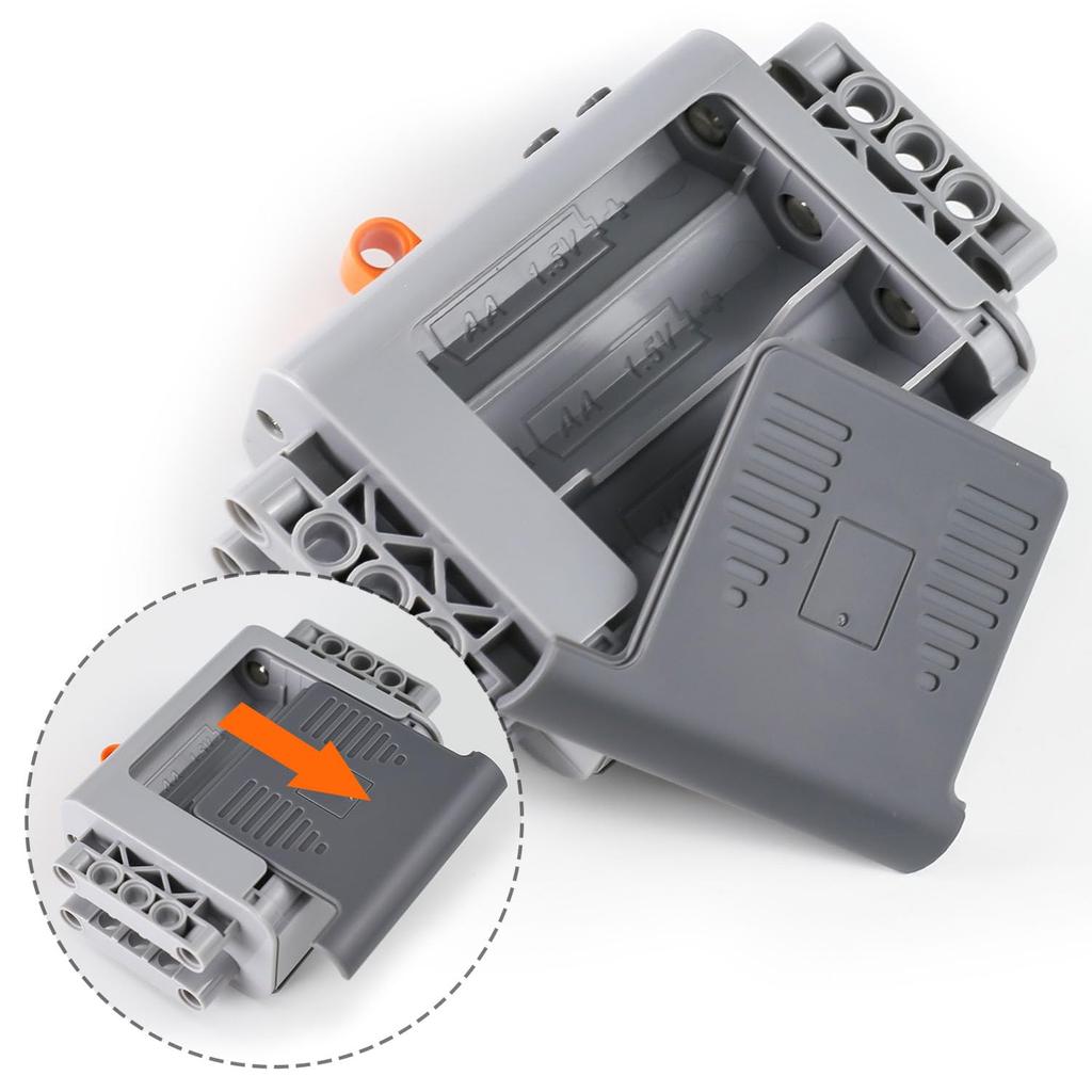 BrickBounty Power Functions Motor Kit (19 Pieces), Motor Set Technology Parts for STEM Building Blocks, MOC Block Control Function Kit