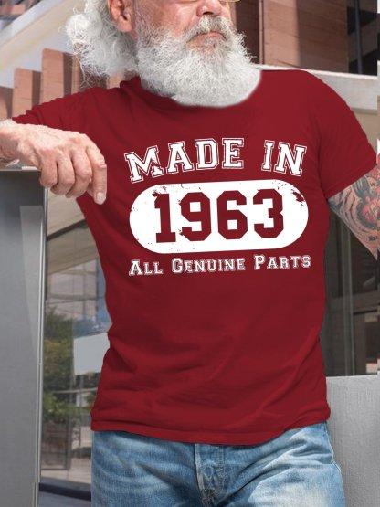 Unisexs Casual Great th birthday gift Letters TShirt