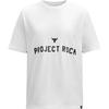 Project Rock Campus Comfortable Fitting Breathable Loose Casual Short Sleeve T-Shirt Women T-Shirts White 1386440-100