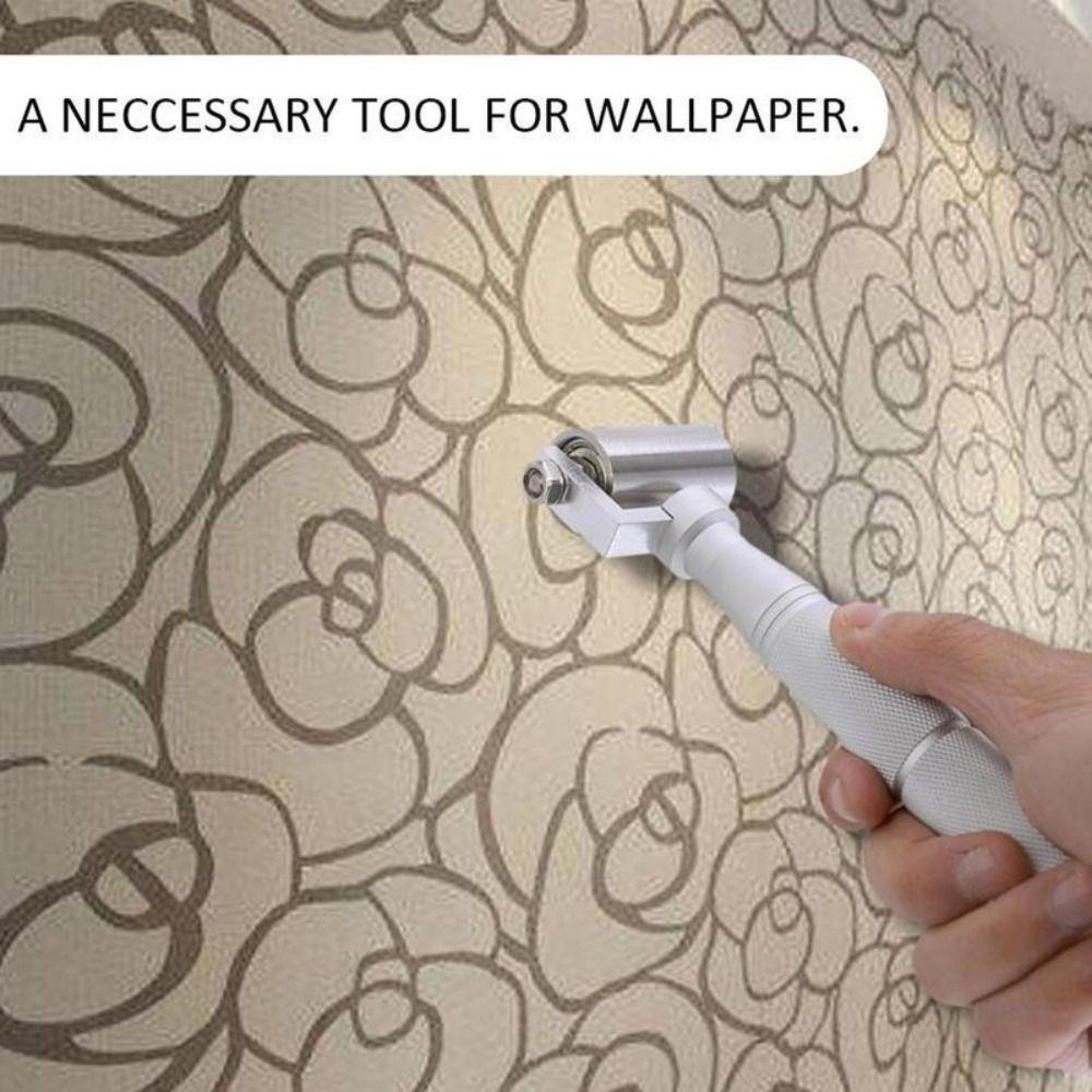 34/40 мм Обои Плоский Прижимной Колесо Строительные Инструменты Разглаживание Обоев Ручной Инструмент Бытовая Техника