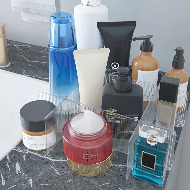 32,5*7 см, 4 шт. Современная водонепроницаемая прозрачная регулируемая и соединяемая перегородка для ящиков, подходящая для хранения в спальне, офисе, кухне.