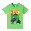 2025Hulk Новая летняя модная футболка с принтом, круглый вырез, короткий рукав, унисекс, модная одежда